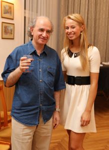 Photo with Prof. Alexei Orlovetsky.